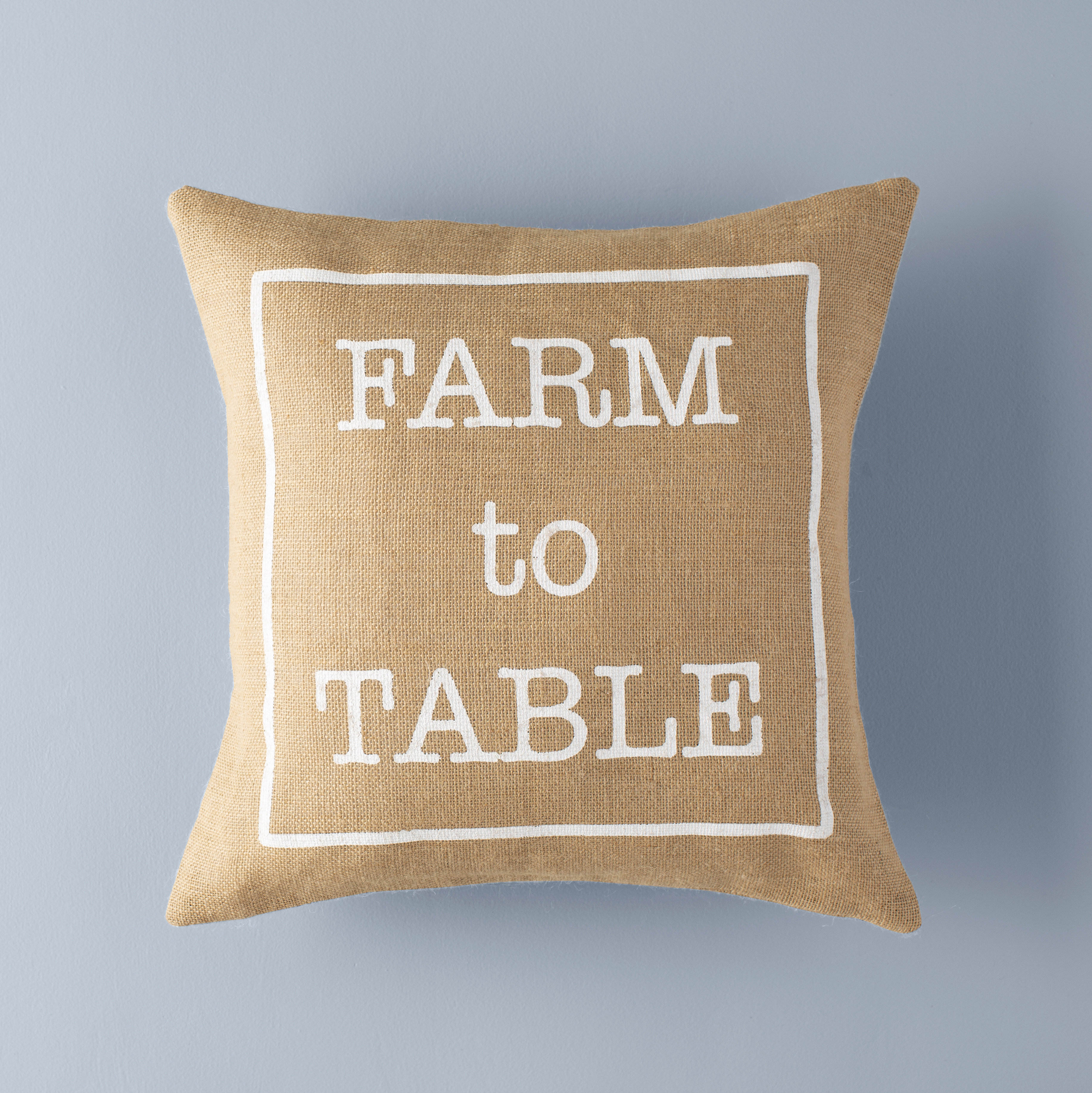 Circa Wheat White Natural Fiber Pillow Cover Pillow Cover
