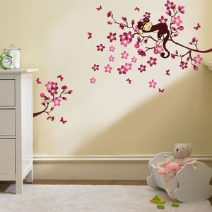 Monkey Tree Wall Decal