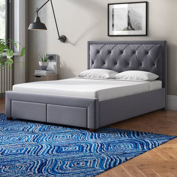 Mercury Row Lincolnwood Upholstered Storage Bed & Reviews Wayfair.co.uk