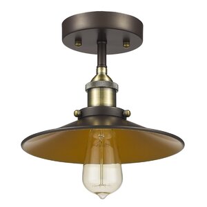 Bouvet 1-Light Semi Flush Mount