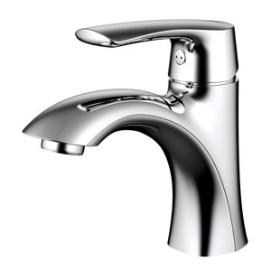 Single hole Single Handle Bathroom Faucet with Drain Assembly