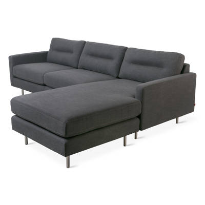 Spencer Loft Reversible Sectional Reviews Allmodern Logan Sectional
