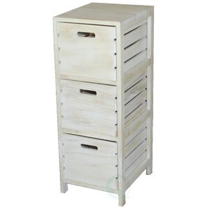 Plunkett 3 Drawer Crate Chest