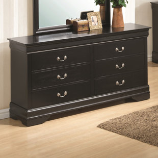 Oak Wood Black Chester Dresser Wayfair