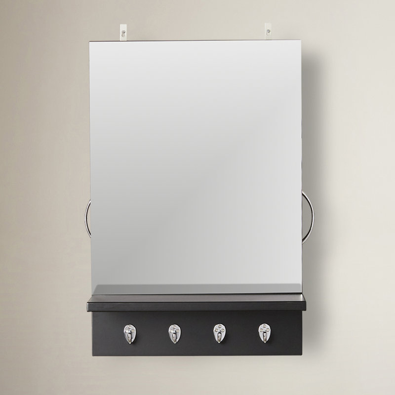 Wrought Studio Apopka Hidden Jewelry Storage Wall Mounted Jewelry