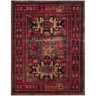 Modern Red Area Rugs Allmodern Parthenia Red Area Rug