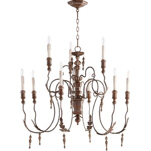 Paladino 9-Light Candle-Style Chandelier