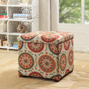 Bischof Fashion Upholstered Storage Cube Ottoman