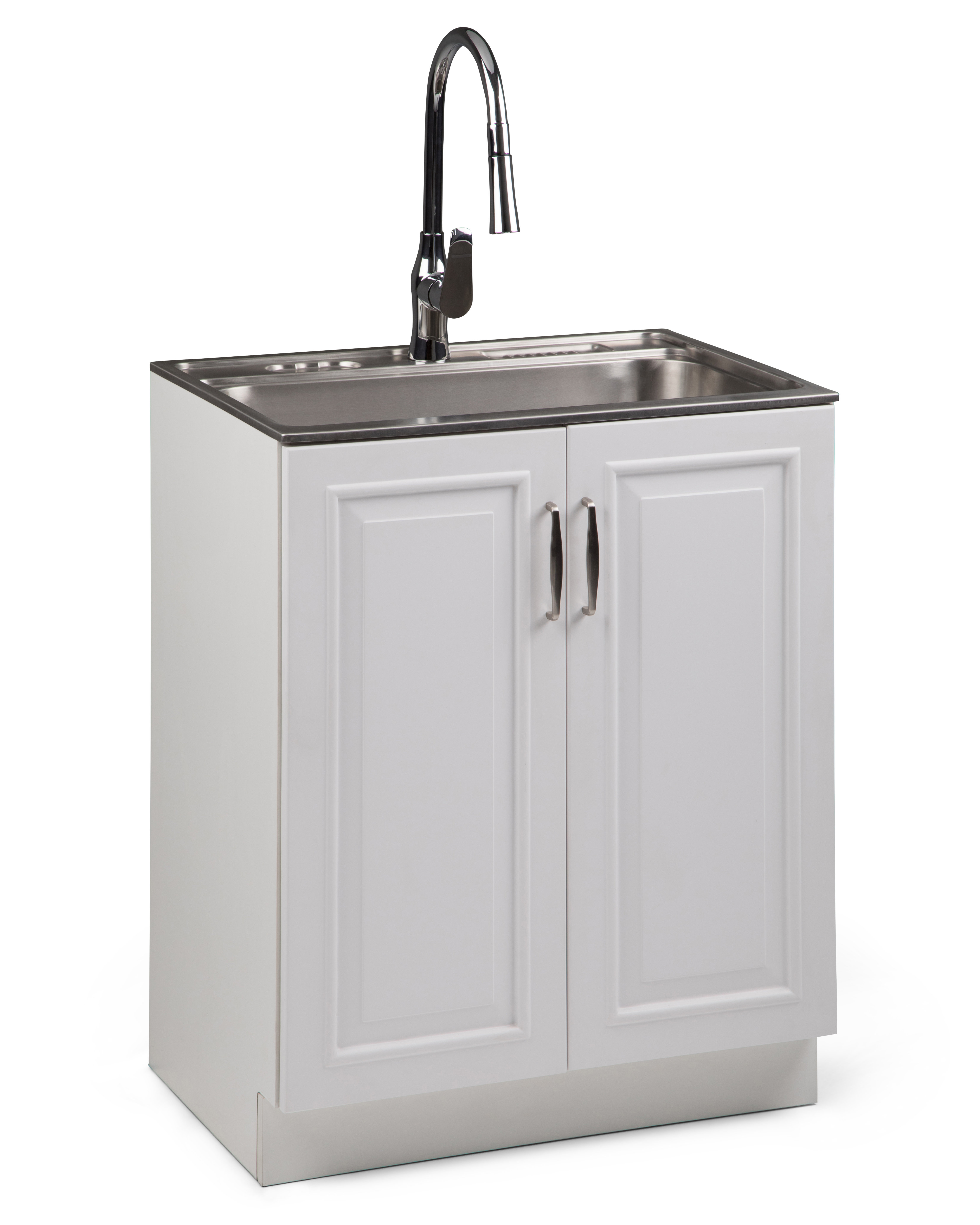 Darby Home Co Botelho 28 X Freestanding Laundry Sink With Darby Home Co Botelho 28 X Freestanding Laundry Sink With Faucet Wayfair