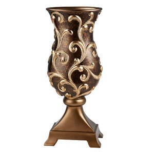 Bakewell Baroque Polyresin Du00e9cor Floor Vase