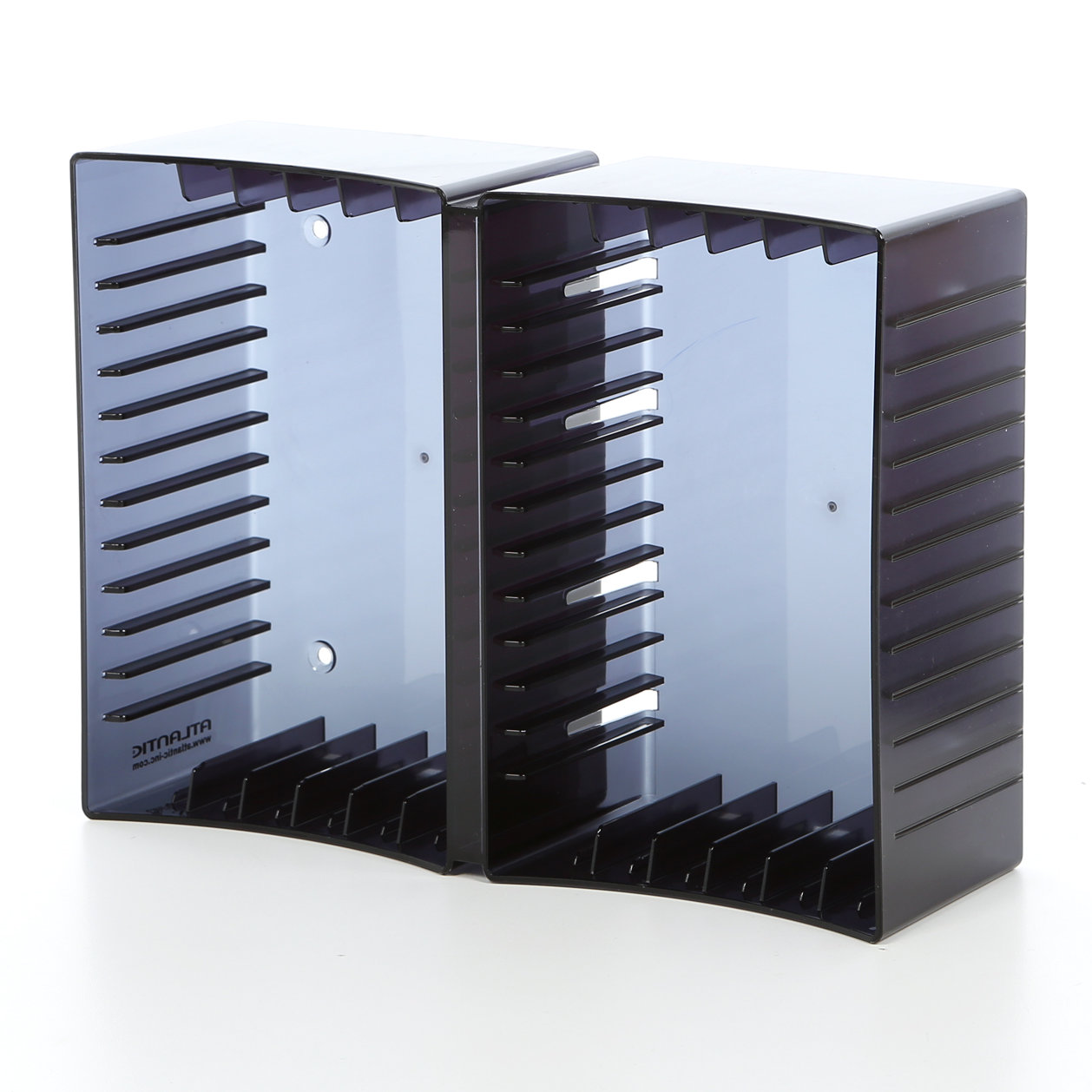 Atlantic Disc Module 12 DVD/26 CD Multimedia Tabletop Storage Rack