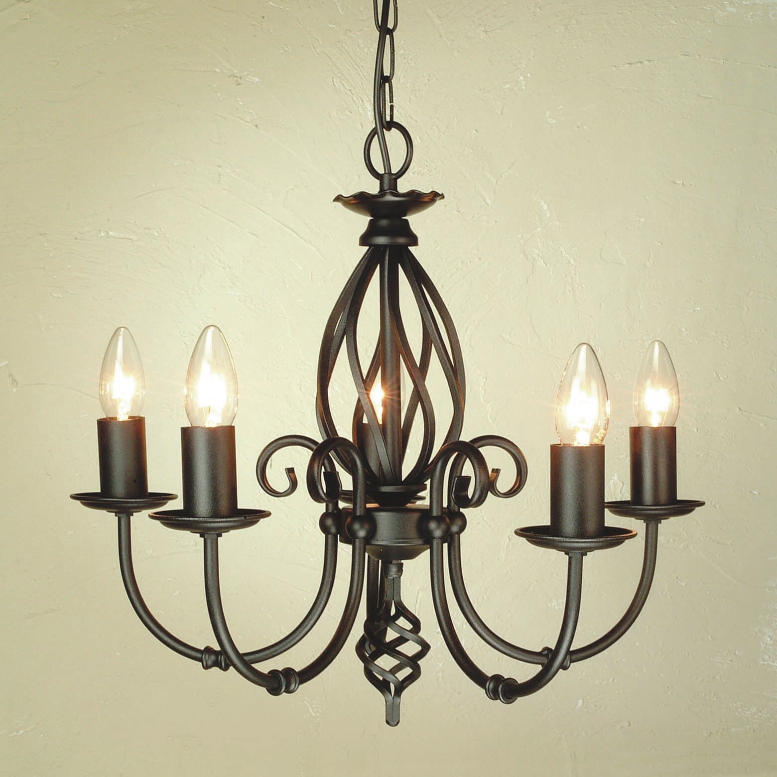 Elstead Lighting Artisan 5 Light Candle Chandelier & Reviews | Wayfair ...