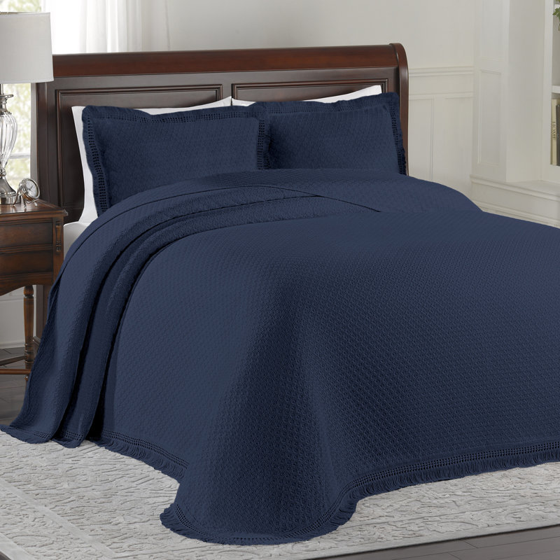 Beachcrest Home Beverly Hills Woven Jacquard Coverlet Collection