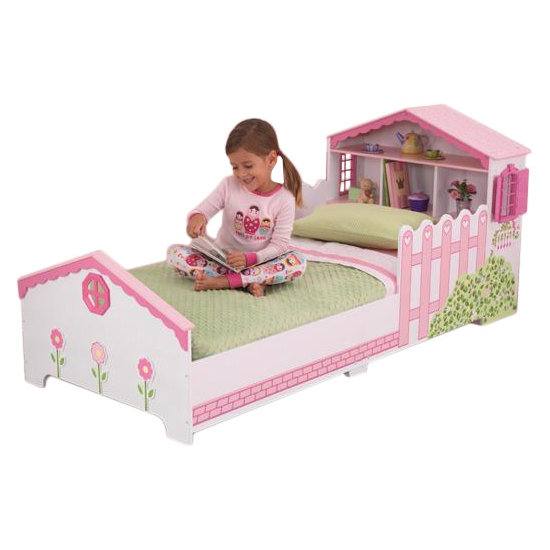 KidKraft Dollhouse Convertible Toddler Bed & Reviews Wayfair.co.uk