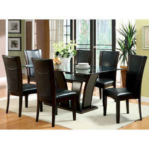 Uptown 7 Piece Dining Set by Hokku Designs