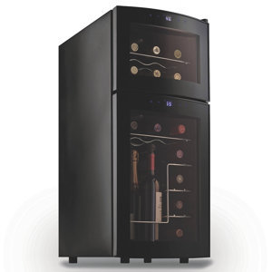 21 Bottle Dual Zone Freestanding Wine Cooler