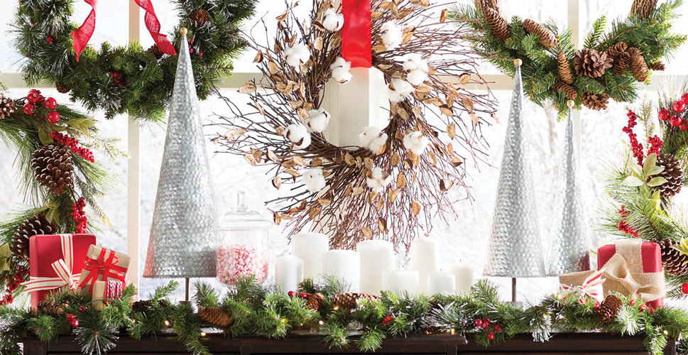Christmas Wreaths and Christmas Garlands You'll Love Wayfair