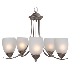 Ann 5-Light Shaded Chandelier