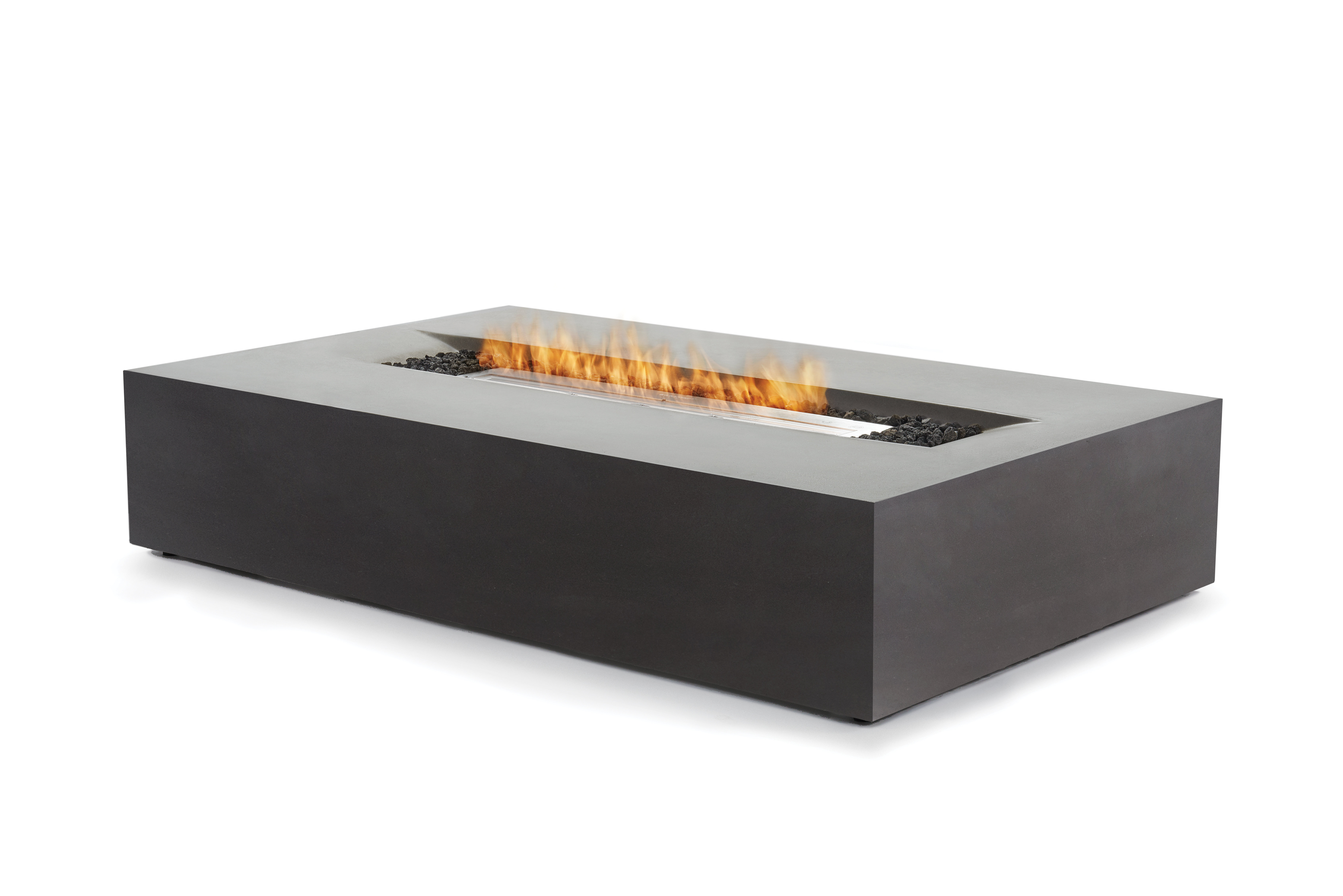 Bjfs Flo Concrete Bio Ethanol Fuel Fire Pit Table Wayfair