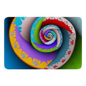 Flor Essence by Michael Sussna Bath Mat