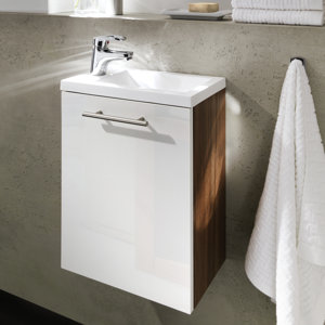 Posseik 40 cm Einzelwaschbeckenunterschrank-Set ..