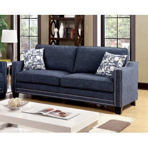 Rosy Nailhead Sofa by A&J Homes Studio
