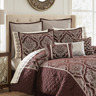 Plum Bedding Sets Wayfair Edinburgh 13 Piece Comforter Set