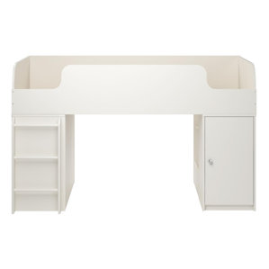June Twin Panel Bed with Toy Box and B..