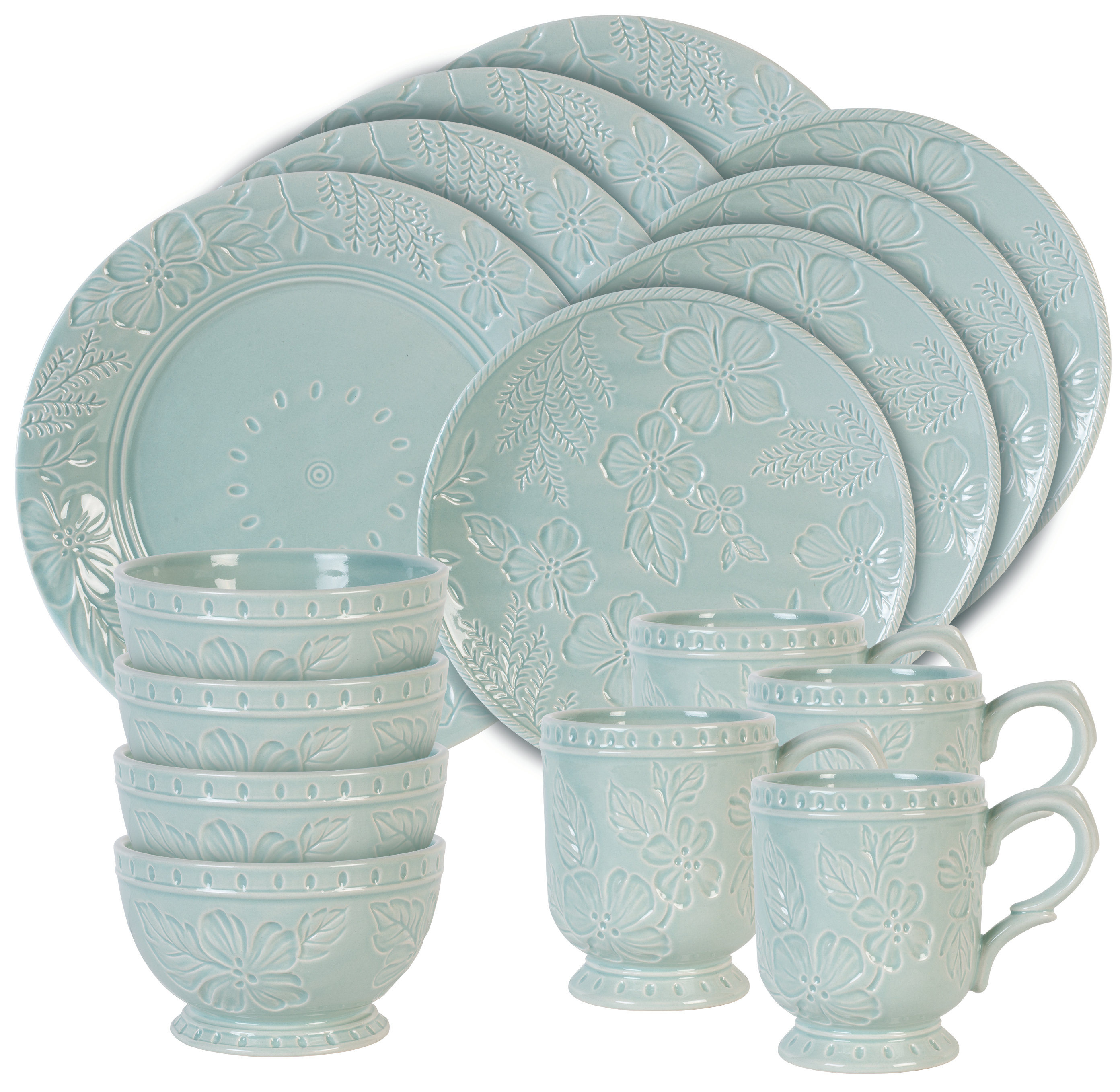 English Dinnerware Sets & Image Is Loading 12PIECEVICTORIANENGLISH