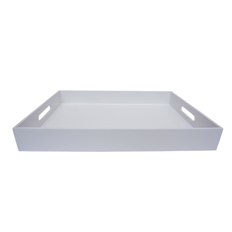 grey lacquer tray