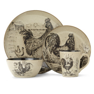 Rooster Corelle Dinnerware | Wayfair Rooster Corelle Dinnerware | Wayfair