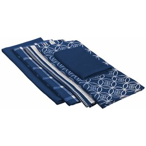 Nautical Dishtowel and Dishcloth (Set of 5)