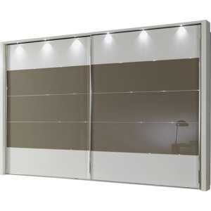 Schwebetürenschrank Donna, 217 cm H x 200 cm B ..
