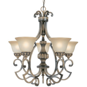 Westchester 5-Light Shaded Chandelier