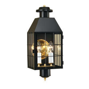 American Heritage 2-Light Outdoor Flush Mount