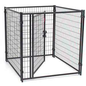 Lucky Dogu2122 Modular Welded Wire Kennel Kit