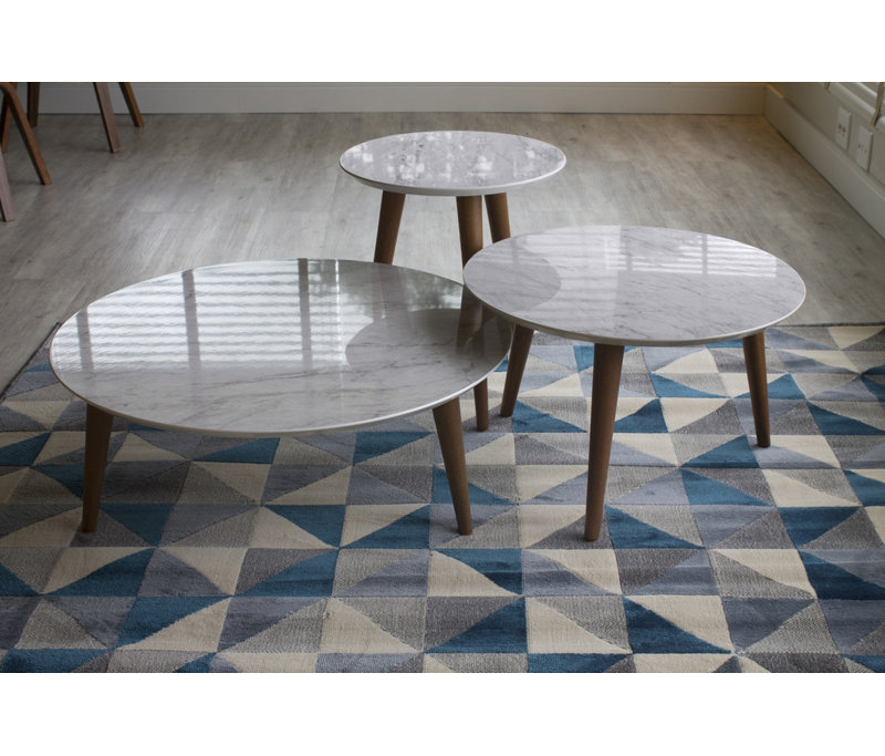 Enrique 3 Piece Coffee Table Set AllModern