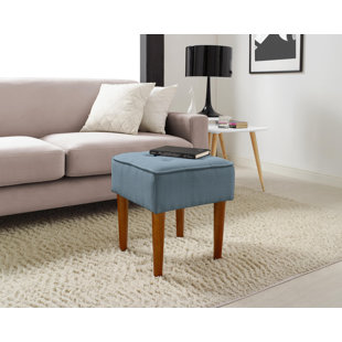 Blue Vanity Accent Stools You Ll Love Wayfair Aria Square Tufted Vanity Stool