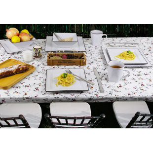 Square White Dinnerware Sets You Ll Love Wayfair Quickview