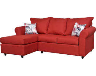 Chaise Sofa Red Sectionals You Ll Love Wayfair Quickview