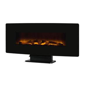 Wall Mount Electric Fireplace by Muskoka