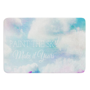 Paint the Sky by Alison Coxon Bath Mat