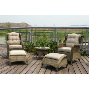 2-Sitzer Loungemöbel-Set Seville von Glencrest ..