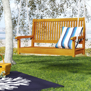 Wood Porch Swing Frames Wayfair Portland Wood Porch Swing