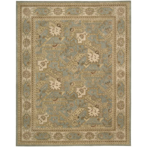 Heritage Hall Blue/Beige Abstract Area Rug