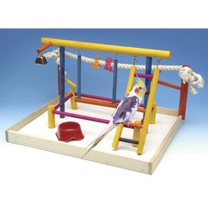 Extra Large Wooden Playground Bird Activity Center