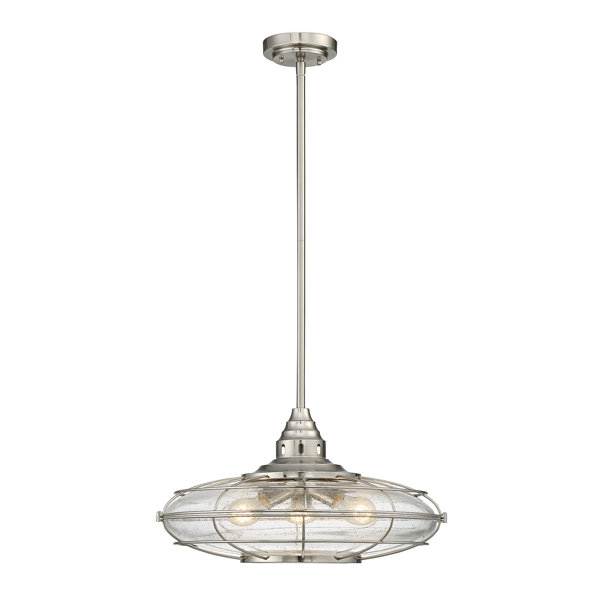 T Austin Design Roberts 3 Light Schoolhouse Pendant Wayfair