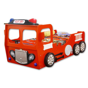 Fire Truck Twin Car Bed by Americas Toys Project