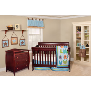 Alice Grace 4-in-1 Convertible 2 Piece Convertible Crib Set