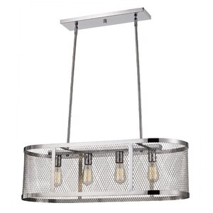 Vernet 4-Light Kitchen Island Pendant